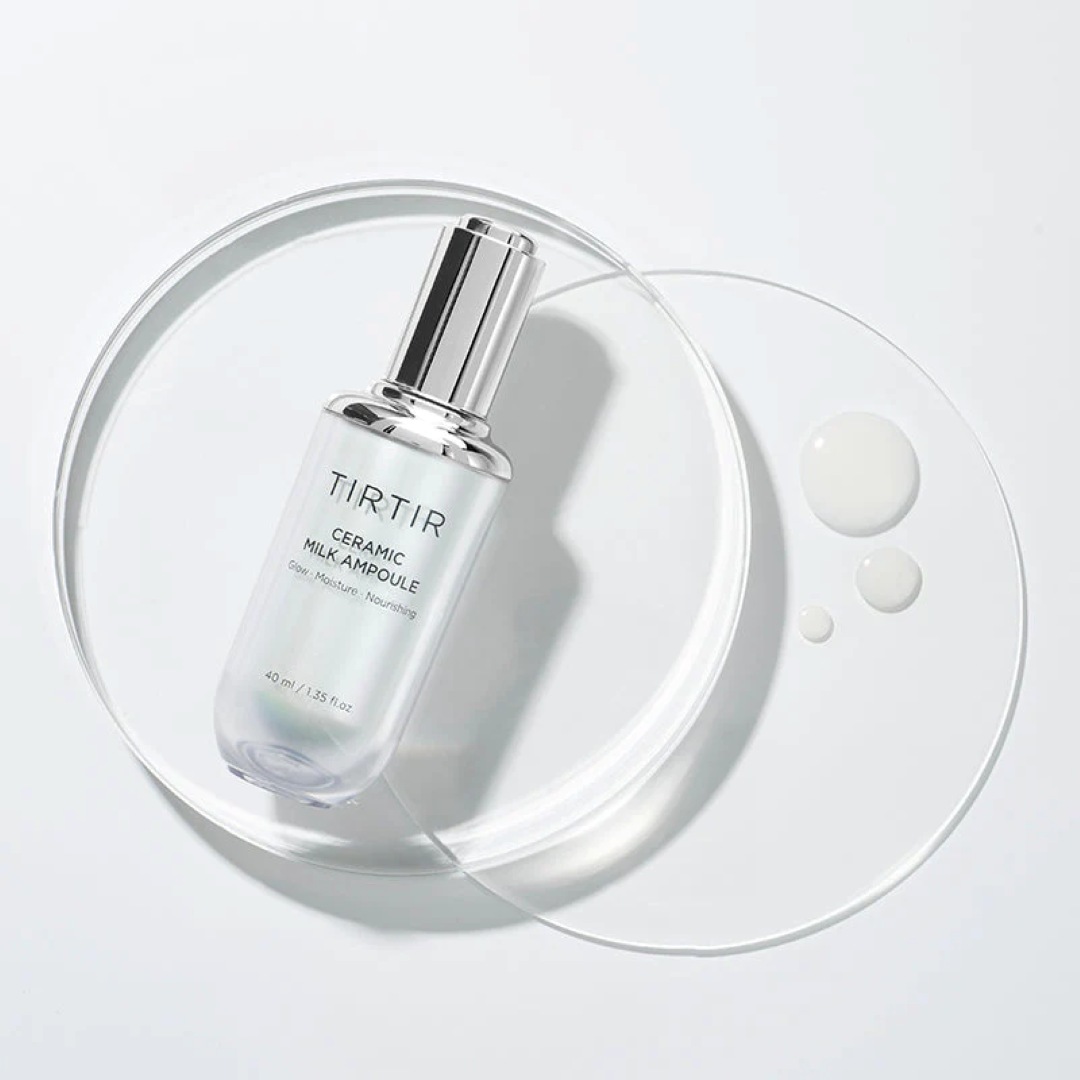 TIRTIR Ceramic Milk Ampoule 40ml – Hydrating Glow | Price in Bangladesh - Serum - Image 4