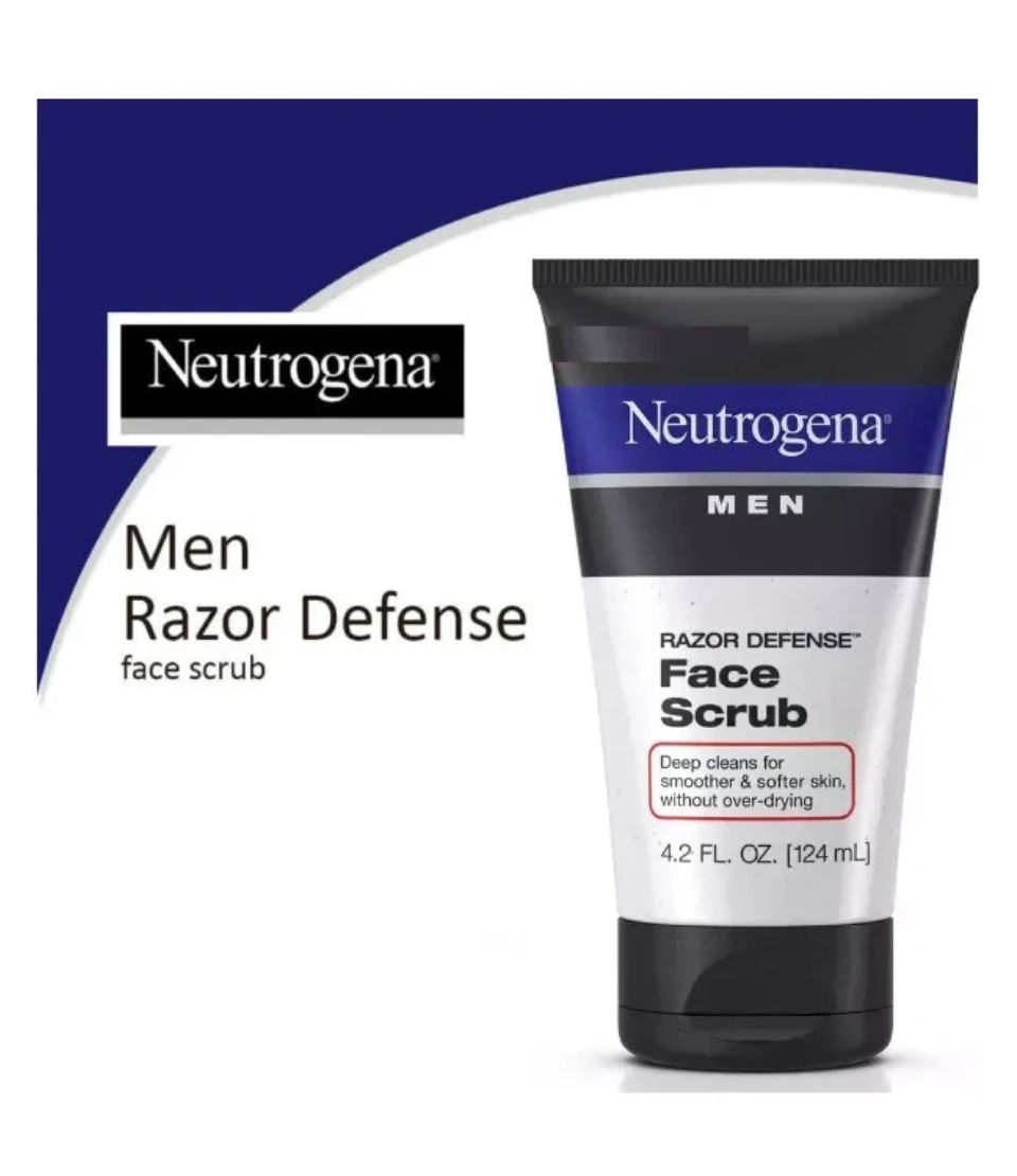 Neutrogena Men Razor Defense Face Scrub (124ml) | Price in Bangladesh - Skincare - Image 2