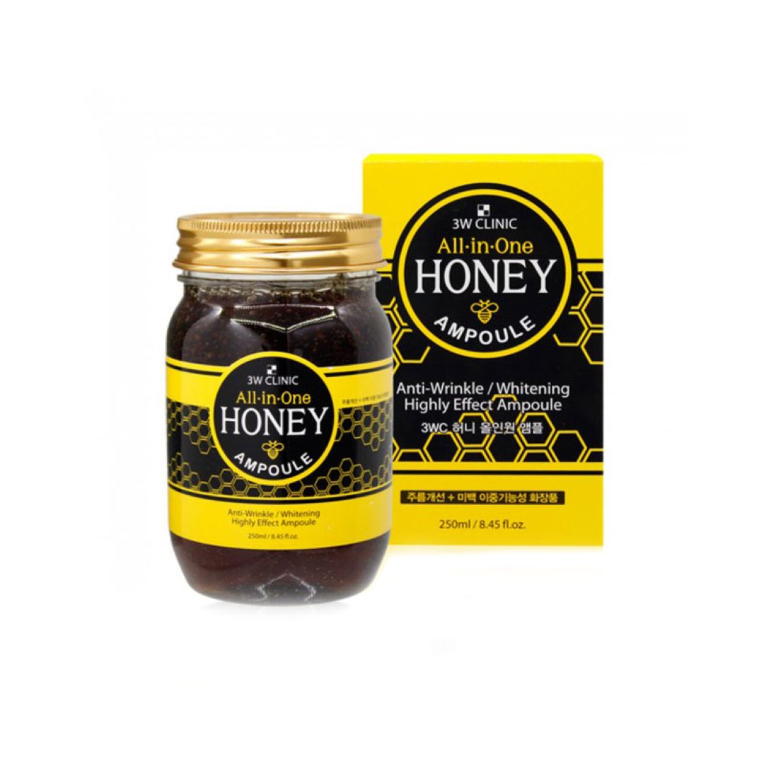 3W Clinic All In One Honey Ampoule – Hydrate & Brighten | Price in Bangladesh - Serum