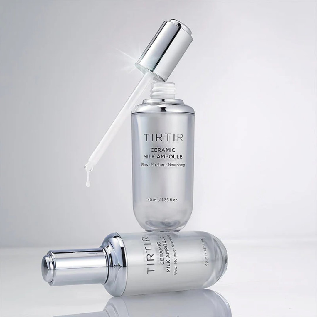 TIRTIR Ceramic Milk Ampoule 40ml – Hydrating Glow | Price in Bangladesh - Serum - Image 3