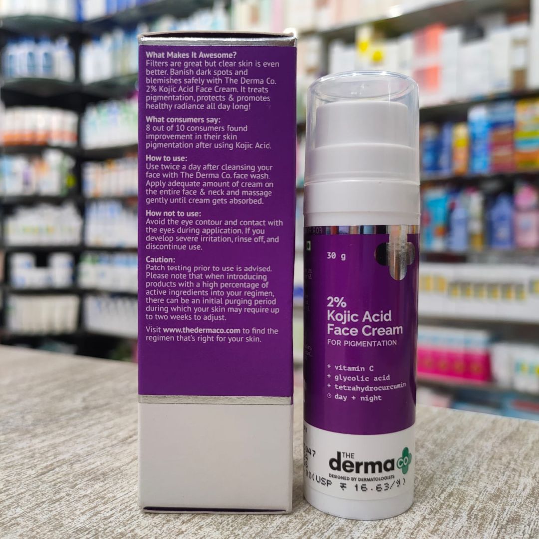 The Derma Co 2% Kojic Acid Face Cream For Pigmentation 30g | Price in Bangladesh - Image 3
