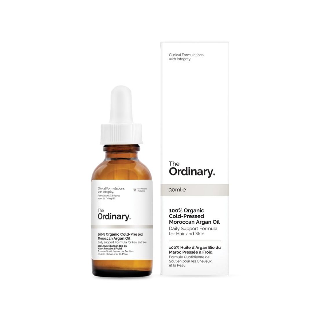 The Ordinary 100% Organic Cold-Pressed Moroccan Argan Oil – Organic Hydration 30ml | Price in Bangladesh - Skincare