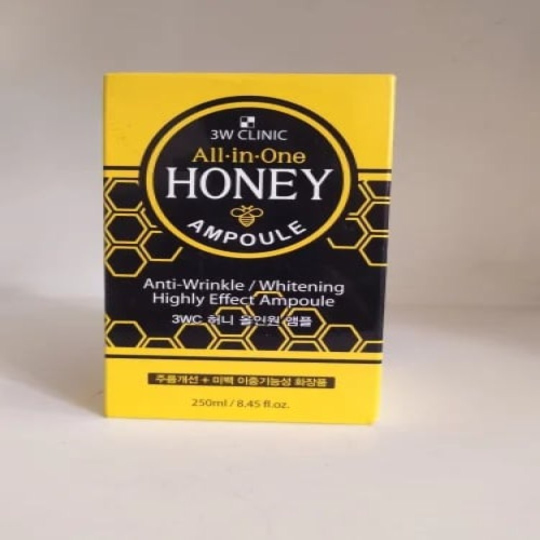3W Clinic All In One Honey Ampoule – Hydrate & Brighten | Price in Bangladesh - Serum - Image 3