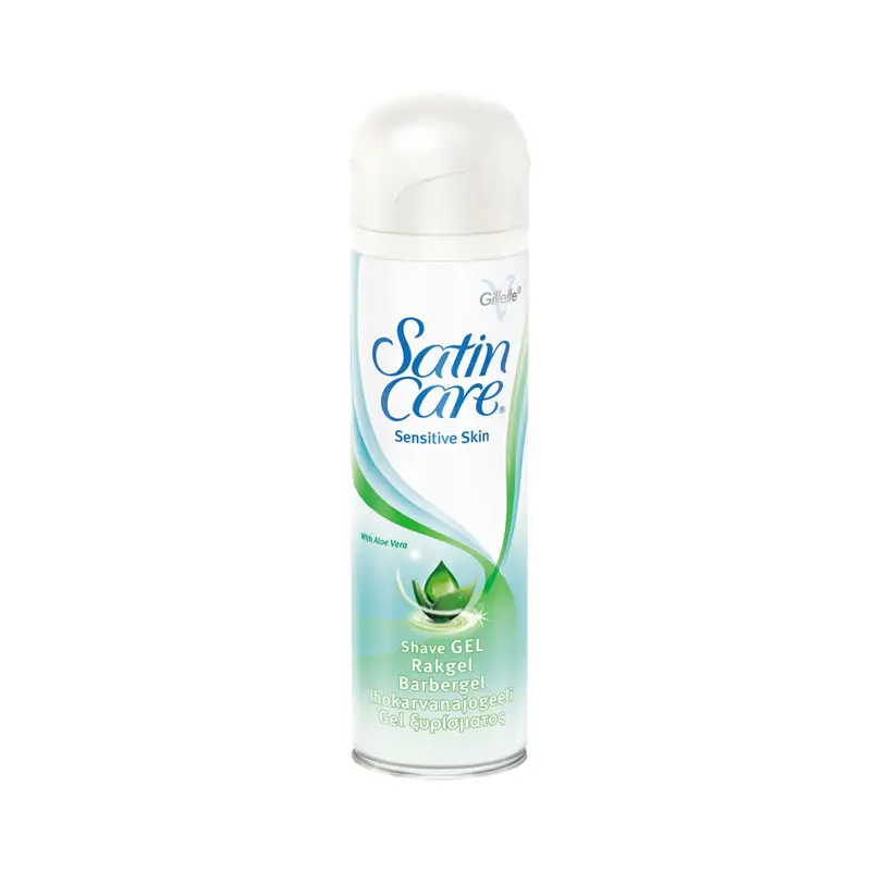 Gillette Satin Care Sensitive Skin Shave Gel for smooth shaving