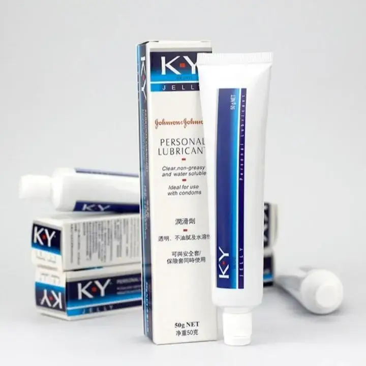 clear texture of KY Jelly Personal Lubricant Gel