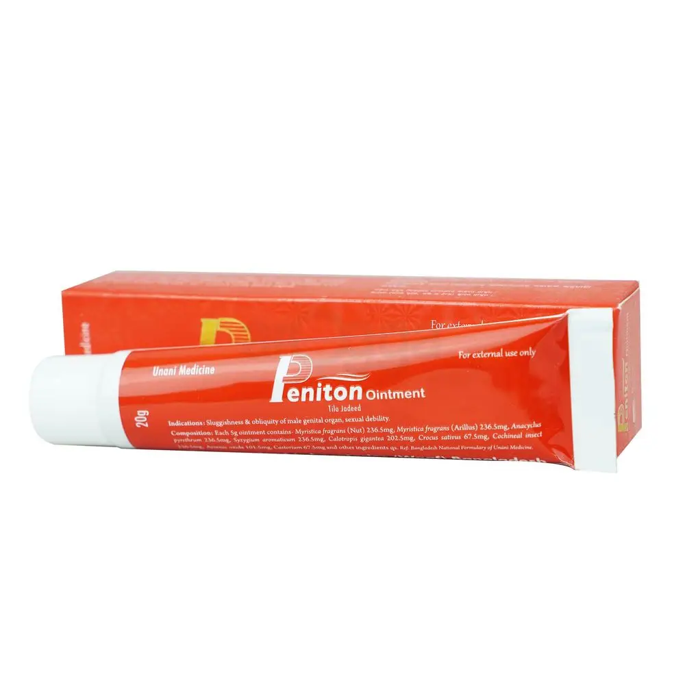 rash relief using Peniton Ointment 20g