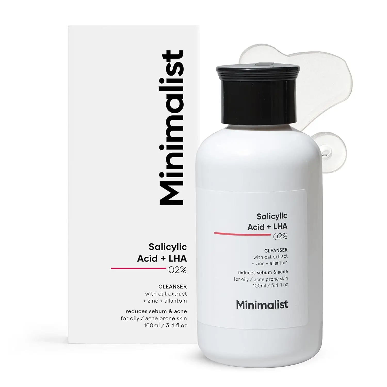 Salicylic Acid + LHA 2% Cleanser for acne oily skin