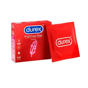 ultra thin durex fetherlite condom design