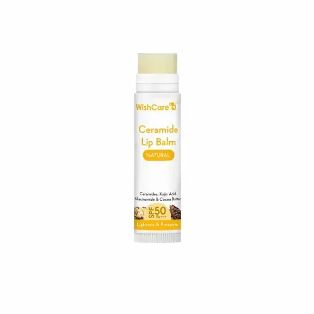 Wishcare Ceramide Lip Balm SPF 50 PA+++ packaging