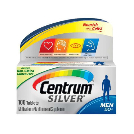 Centrum Silver Men 50+ Multivitamin daily supplement