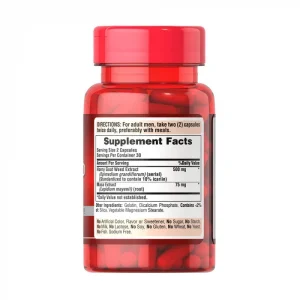 Horny Goat Weed and Maca ingredients for wellness support
