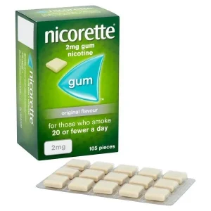 how to use Nicorette Original 2mg Nicotine Gum properly