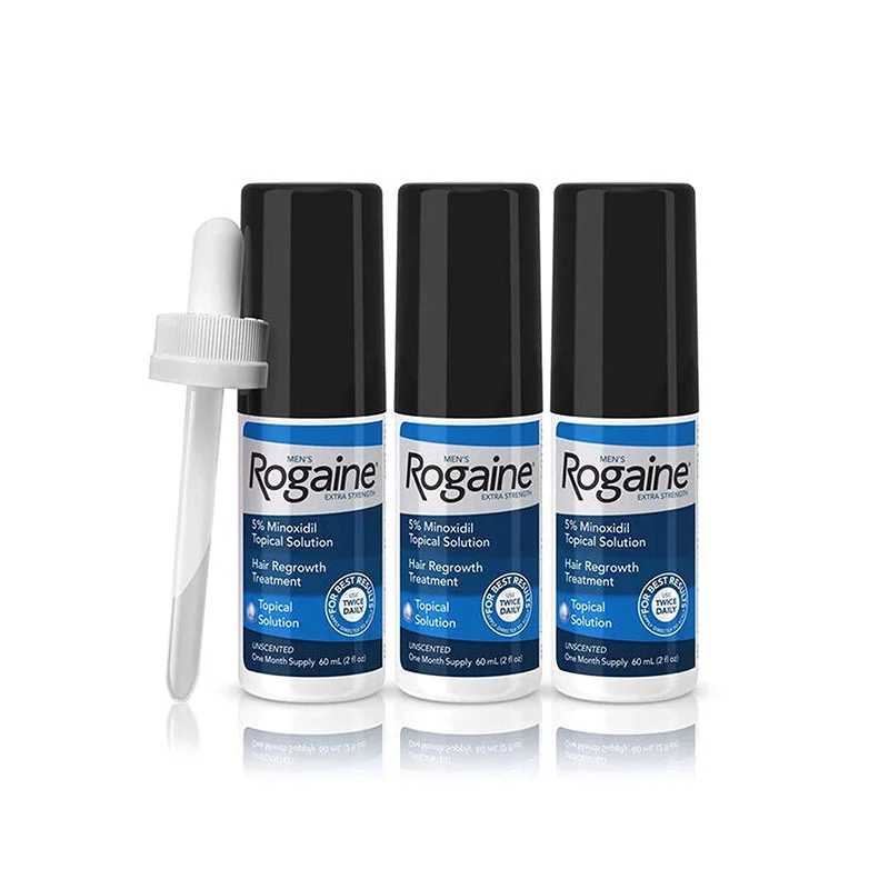 How to apply Rogaine 5% Minoxidil solution