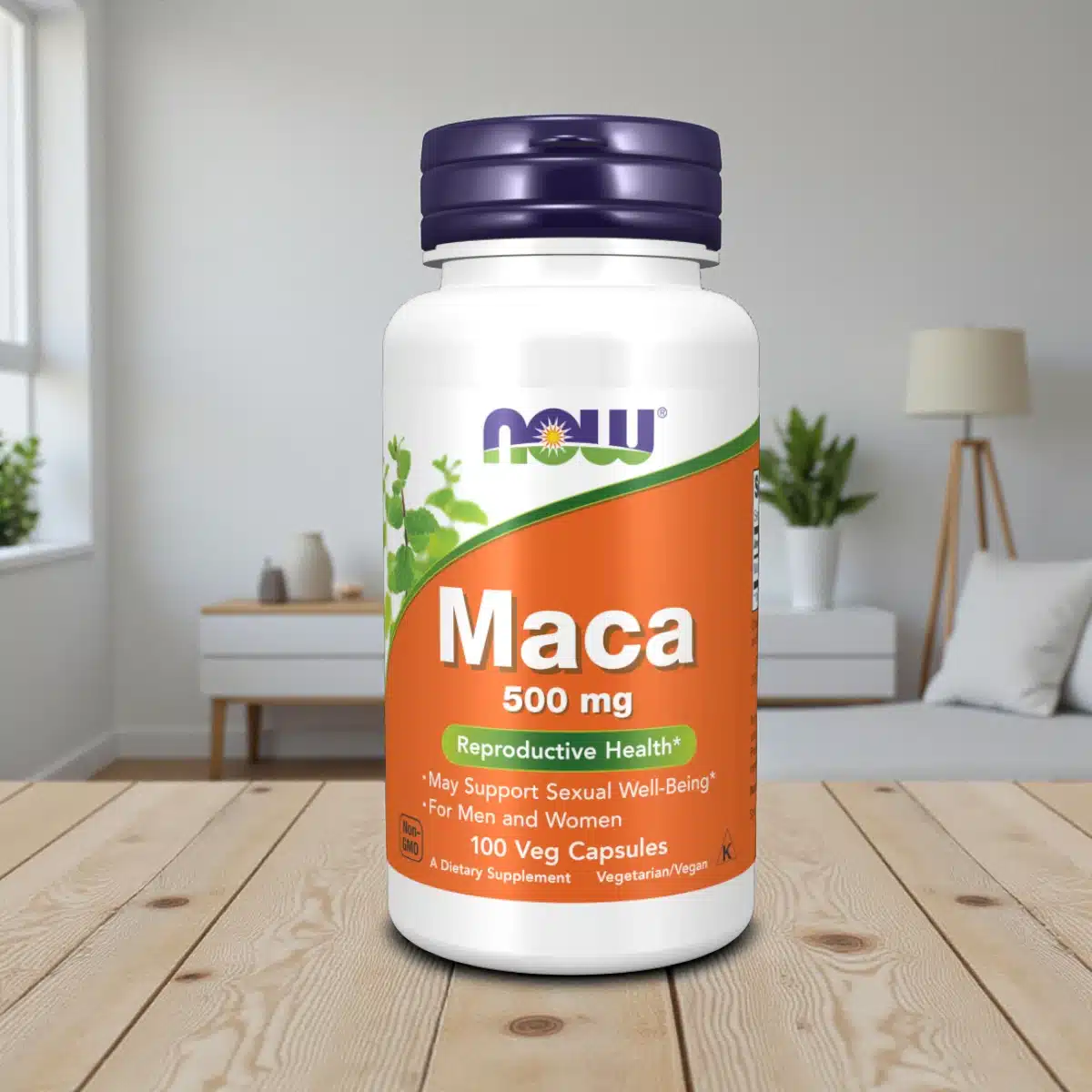 maca root ingredient in Now Foods Maca Capsules
