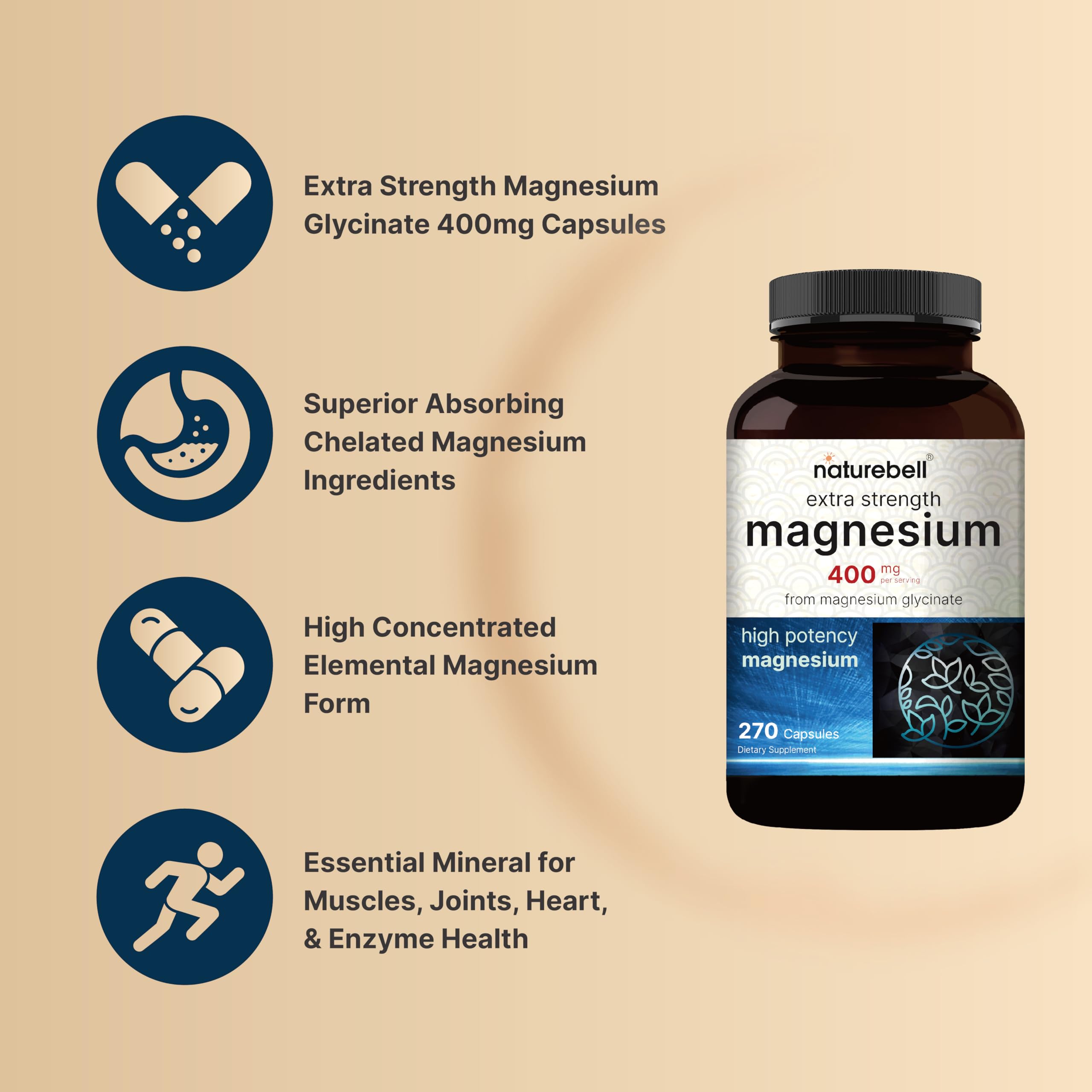 magnesium glycinate for muscle relaxation support