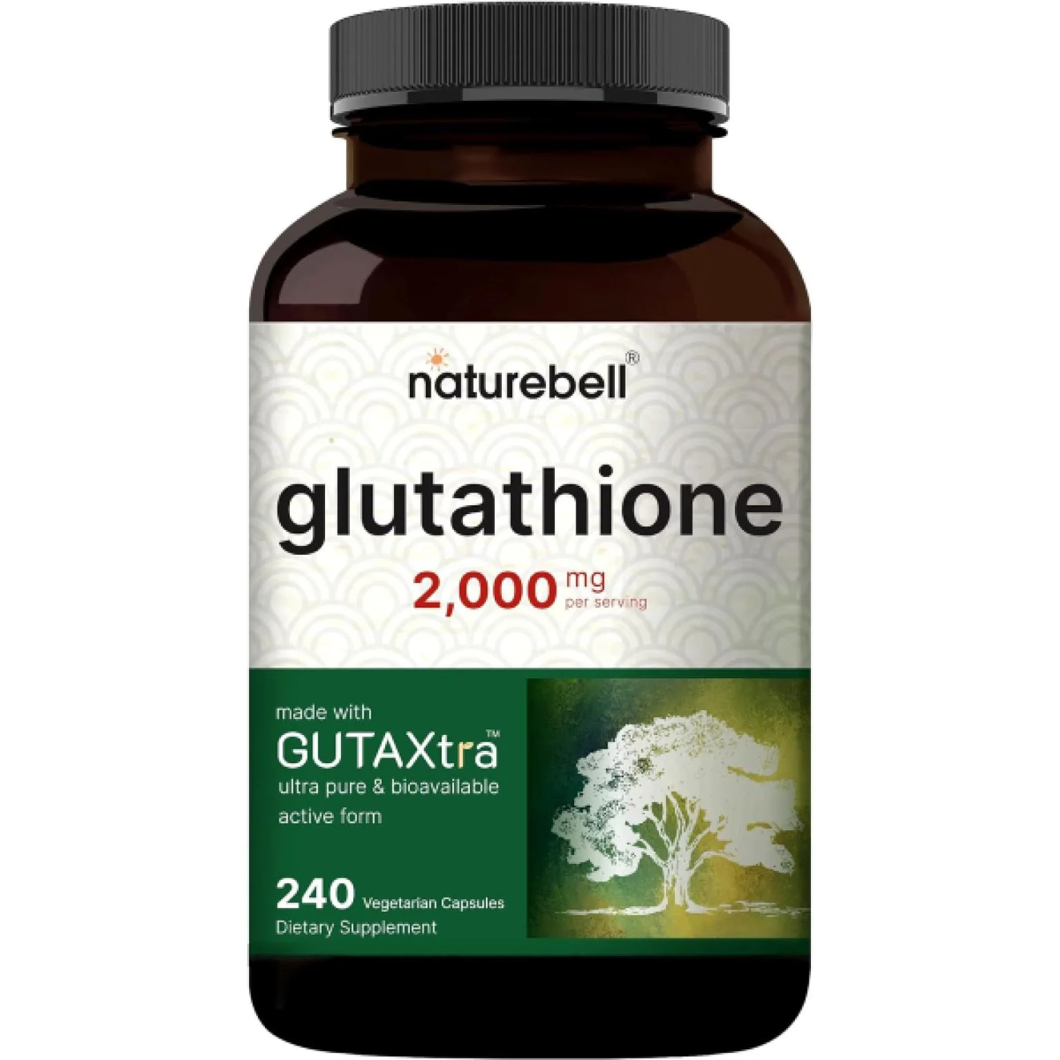 NatureBell Glutathione Supplement 2000mg USA