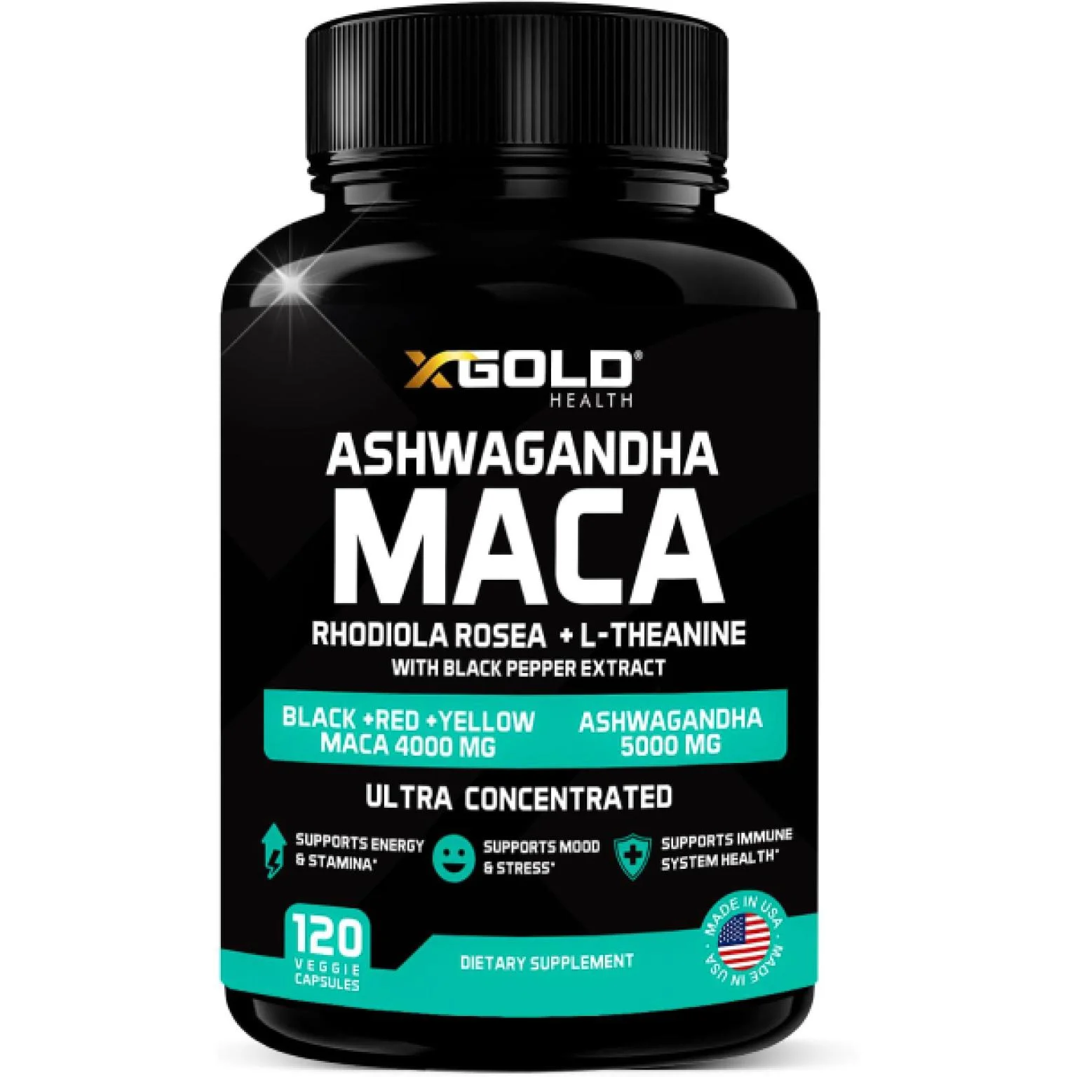 X Gold Health Ashwagandha Maca Root Bangladesh supplement